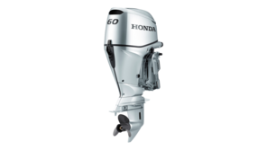 Moteur BF60 de trois quarts face.